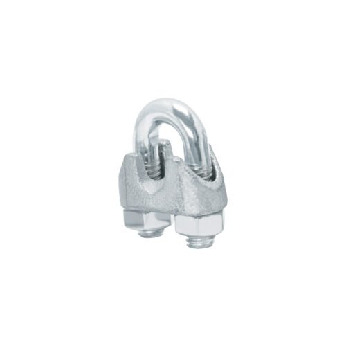 40706 - Bolsa c/40 nudos (perros) de hierro p/cable de 1/4", FIERO