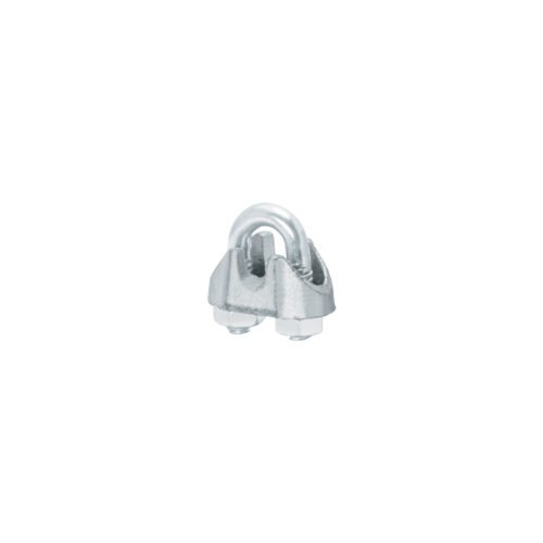 40704 - Bolsa c/100 nudos (perros) de hierro p/cable de 1/8", FIERO