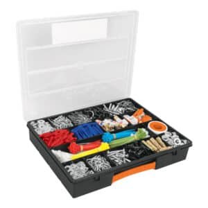 11825 - Organizador 14" con 18 compartimentos, Truper