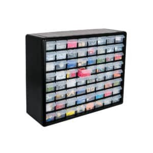 10895 - Organizador con 64 gavetas, Truper