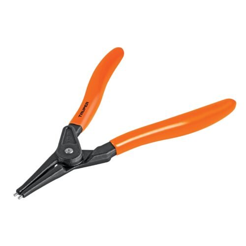 17363 - Pinza punta recta 7" para abrir anillos, mango de PVC