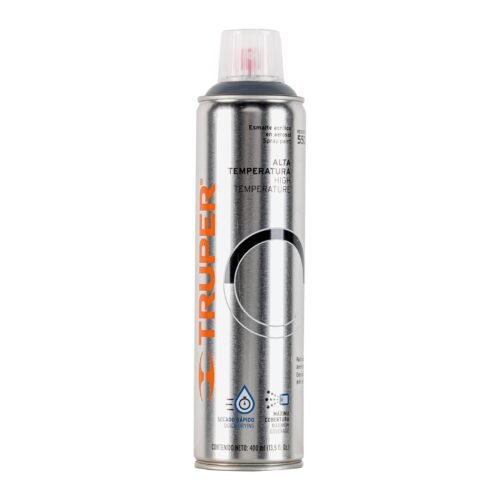 18071 - Pintura en aerosol alta temp. bote esbelto, aluminio,400ml