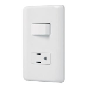 25077 - Placa armada contacto e interruptor sencillo, Volteck Basic