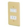 46388 - Placa armada contacto e interruptor, línea Económica