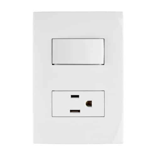 PA-APCO-OB.jpg 46487 - Placa armada contacto e interruptor, línea Oslo, blanco