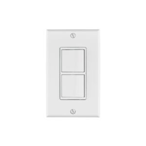 PA-APDO-CL.jpg 46338 - Placa armada con 2 interruptores sencillos, línea Classic