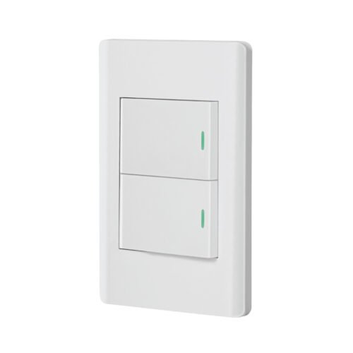 PA-APDO15-ELB.jpg 47961 - Placa armada blanca 1 interruptor y 1 de 3vías 1.5mód, Lisbo