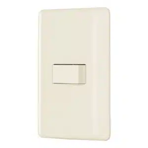 26642 - Placa armada 1 interruptor sencillo, marfil, Volteck