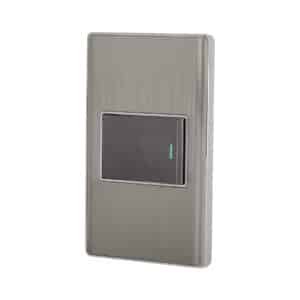47838 - Placa armada acero inox 1 interruptor 1.5 módulos, Lisboa
