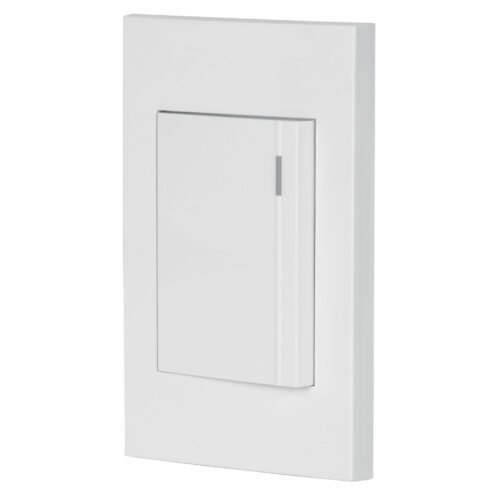 45593 - Placa armada 1 interruptor, 3 módulos, Española, blanco