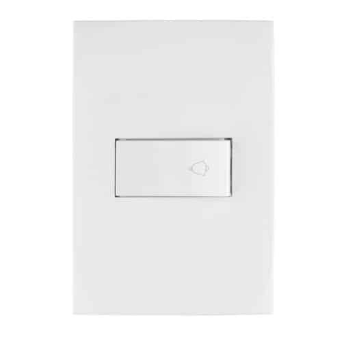 PA-TI-OB.jpg 46498 - Placa armada con timbre, línea Oslo, color blanco, Volteck