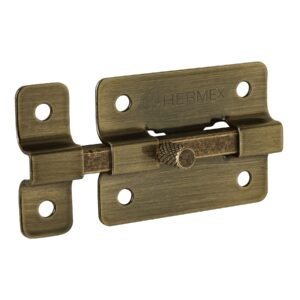 47925 - Pasador de barra plana 2", latón antiguo, HERMEX