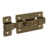 47926 - Pasador de barra plana 3", latón antiguo, HERMEX