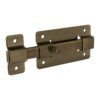 47927 - Pasador de barra plana 4", latón antiguo, HERMEX