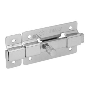 43714 - Pasador de barra plana 3" acabado cromo, HERMEX