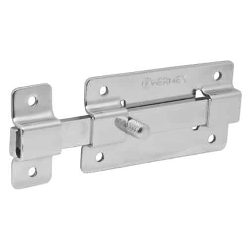 43720 - Pasador de barra plana 4" acabado cromo, HERMEX