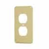 PADO-S.jpg 46408 - Placa dúplex de aluminio, línea Standard, Volteck