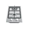 48320 - Parrilla gas empotrable 30cm, 2 quem, acero inox, Riviera