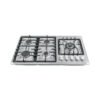 48319 - Parrilla gas empotrable 90cm, 5 quem, lateral, inox, Riviera