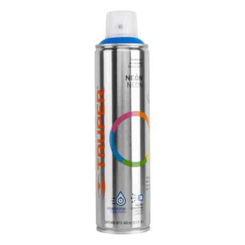 PAF-AZ.jpg 12061 - Pintura en aerosol, azul neón, bote esbelto, 400 ml