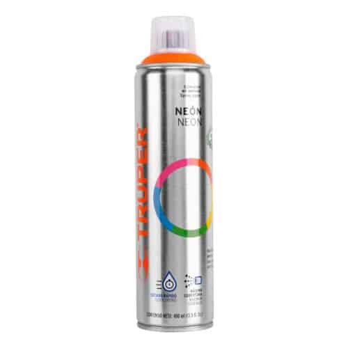 PAF-NA.jpg 19072 - Pintura en aerosol, naranja neón, bote esbelto, 400 ml
