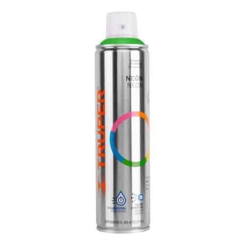 19073 - Pintura en aerosol, verde neón, bote esbelto, 400 ml