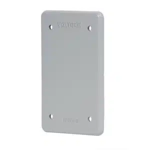 46432 - Placa tipo FS ciega, de sobreponer, Volteck