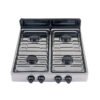 48235 - Parrilla de gas de sobreponer 4 quemadores, inox, Foset