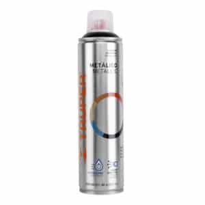 12778 - Pintura en aerosol, negro metálico, bote esbelto, 400 ml