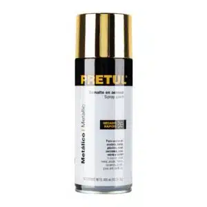 27180 - Pintura en aerosol, metálica, oro, 400ml, Pretul