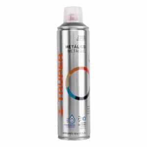 19059 - Pintura en aerosol, plata metálico, bote esbelto, 400 ml