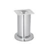 49304 - Pata para sofa y mueble, cromo, 100 mm altura, HERMEX