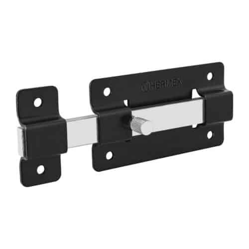 47930 - Pasador de barra plana 4", negro, HERMEX
