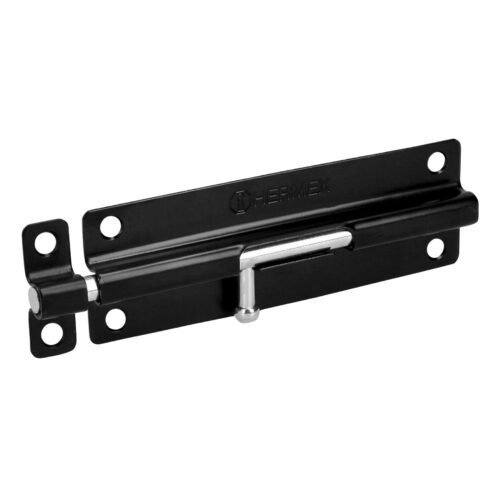 43697 - Pasador de barril 6" de acero acabado negro, HERMEX