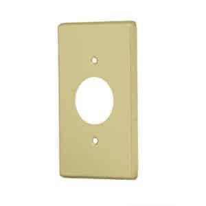 PASE-S.jpg 46414 - Placa para contacto redondo, de aluminio, línea Standard