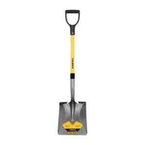 17151 - Truper, square point shovel, poly D fiberglass handle