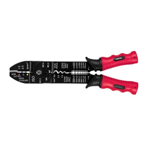 22710 - Pinza 9" pela cables, 18 a 10 AWG, PRETUL
