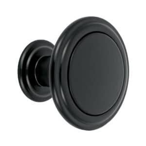 45652 - Perilla estilo "Moderno" acabado negro, HERMEX