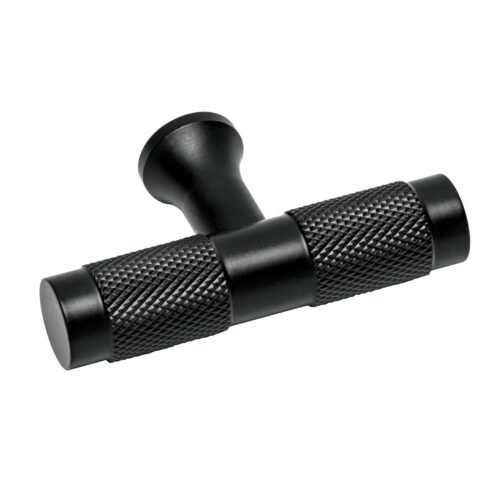 45830 - Perilla metálica estilo "Segovia", negro, HERMEX