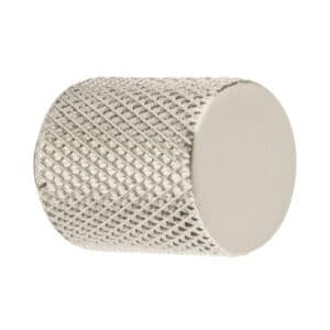 45825 - Perilla metálica estilo "Cádiz", niquel satinado, HERMEX