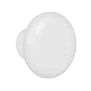 43820 - Perilla cerámica blanca, HERMEX