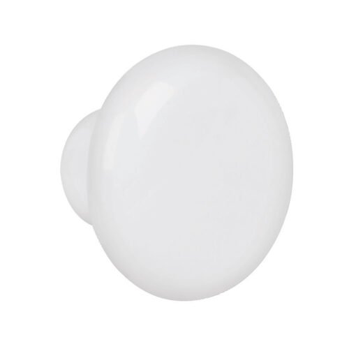 PER-B.jpg 43820 - Perilla cerámica blanca, HERMEX
