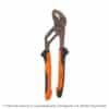 102393 - Pinzas de extensión 8" mango Comfort Grip, Truper Expert