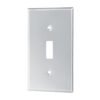46547 - Placa de Acero Inox. para interruptor vertical, Standard
