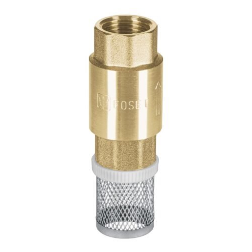 49061 - Pichancha tipo check de latón inoxidable 1/2", Foset