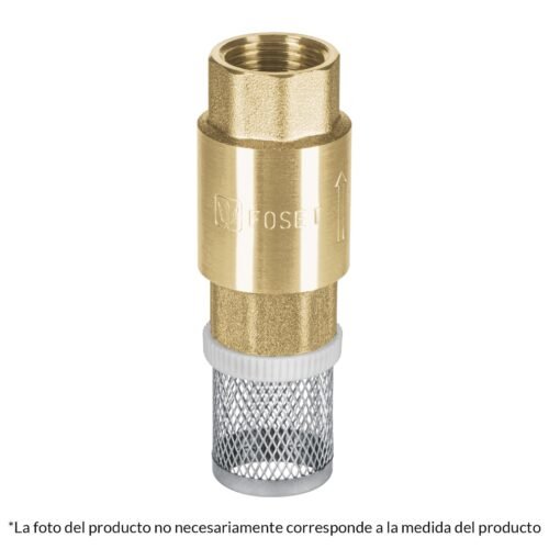 49056 - Pichancha con rejilla acero inoxidable 1", Foset