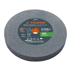 12402 - Rueda abrasiva p/esmeril 10"x32mm, óxido aluminio, grano 60