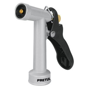 22750 - Pistola metálica para riego de 4", 2 funciones, PRETUL