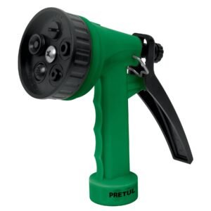 27014 - Pistola plástica para riego de 5", 5 funciones, a granel