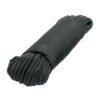 49704 - Piola de nylon paracord de 4mm x 30m negro, madeja, FIERO